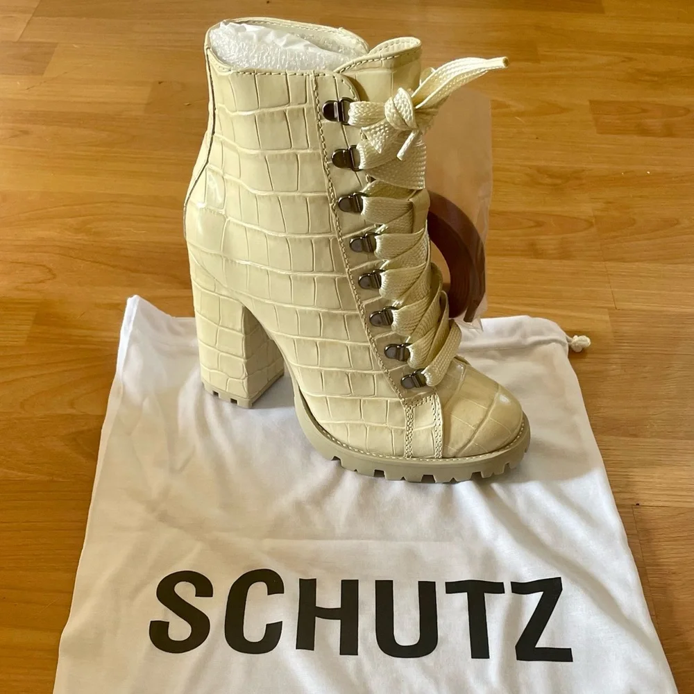 Schutz Zhara Boots Size 7 - Picture 4 of 6